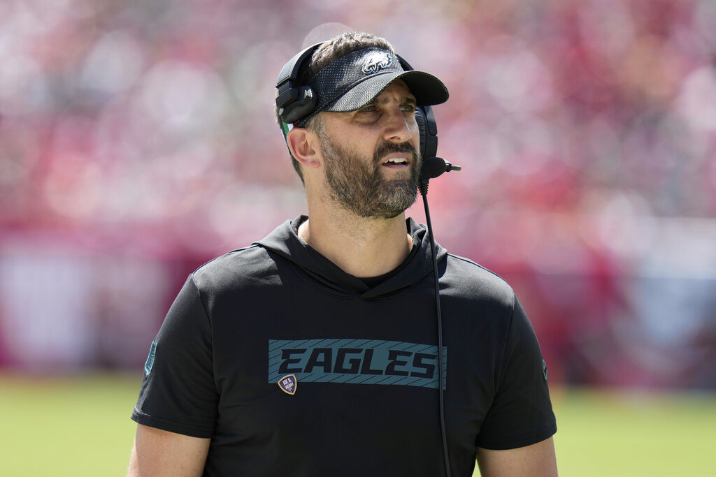 Eagles coach says team has to ‘make some changes’ after dismal start in loss to Bucs