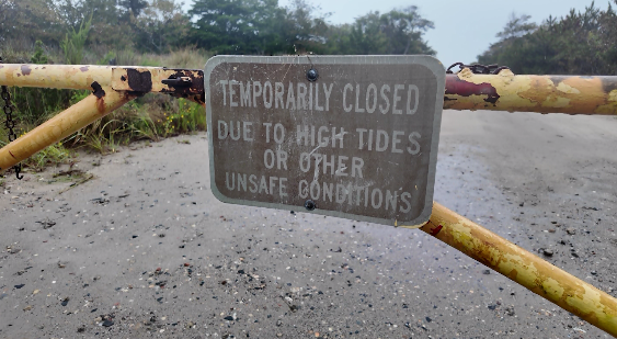 High surf forces closures at Cape Henlopen State Park