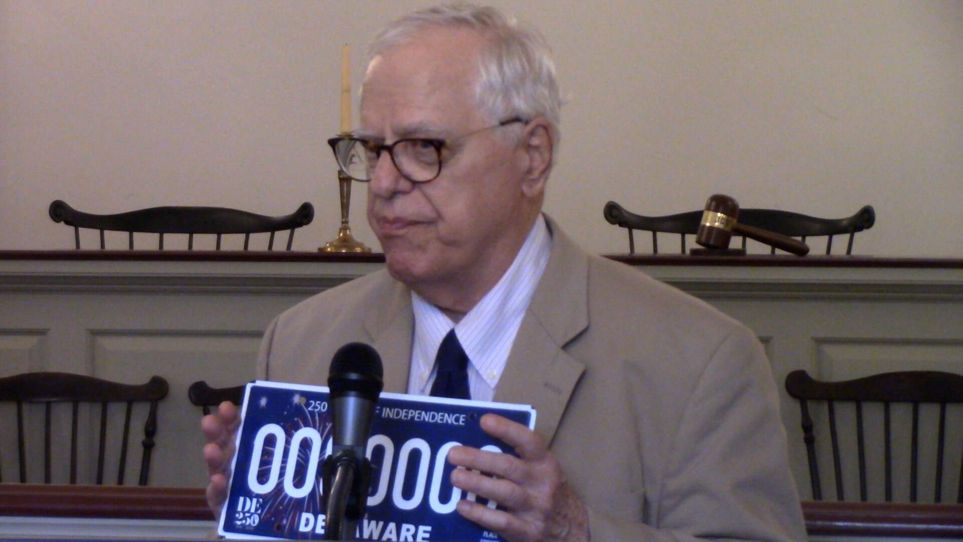 VIDEO | A license plate 250 years in the making