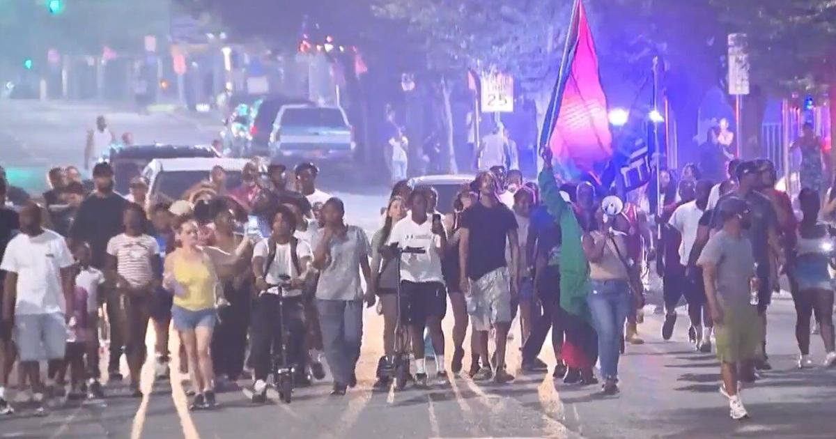 Peaceful protest held at WPD headquarters