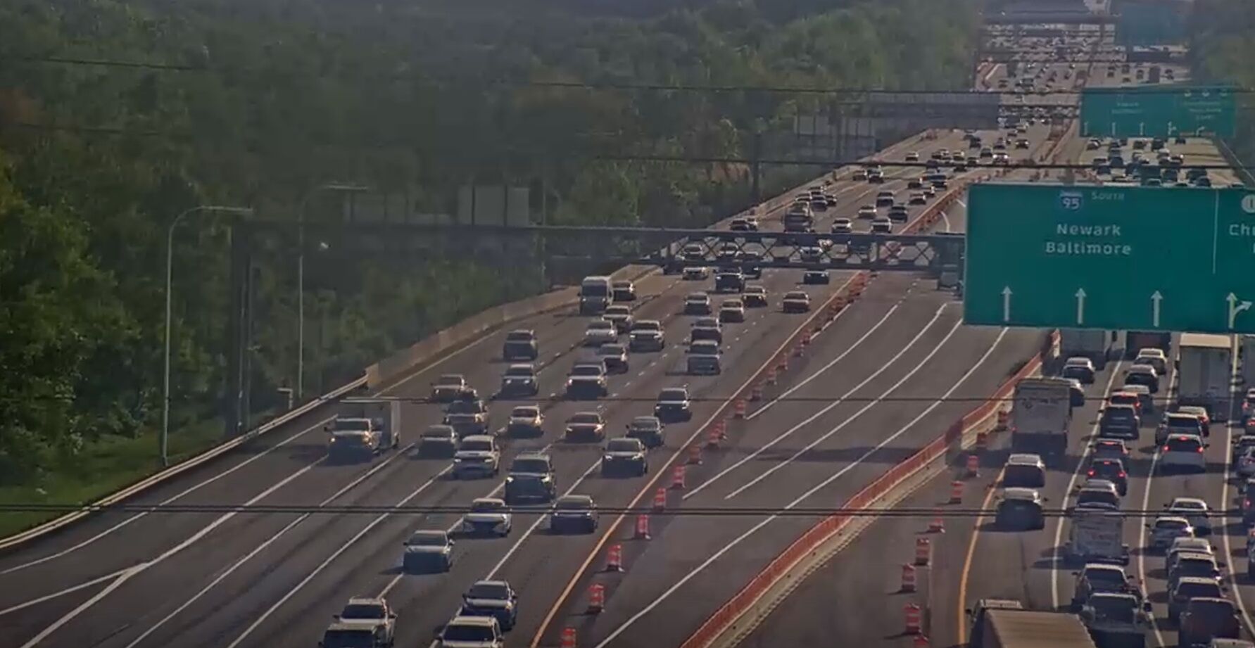 Another major lane shift coming to I-95/I-295 project
