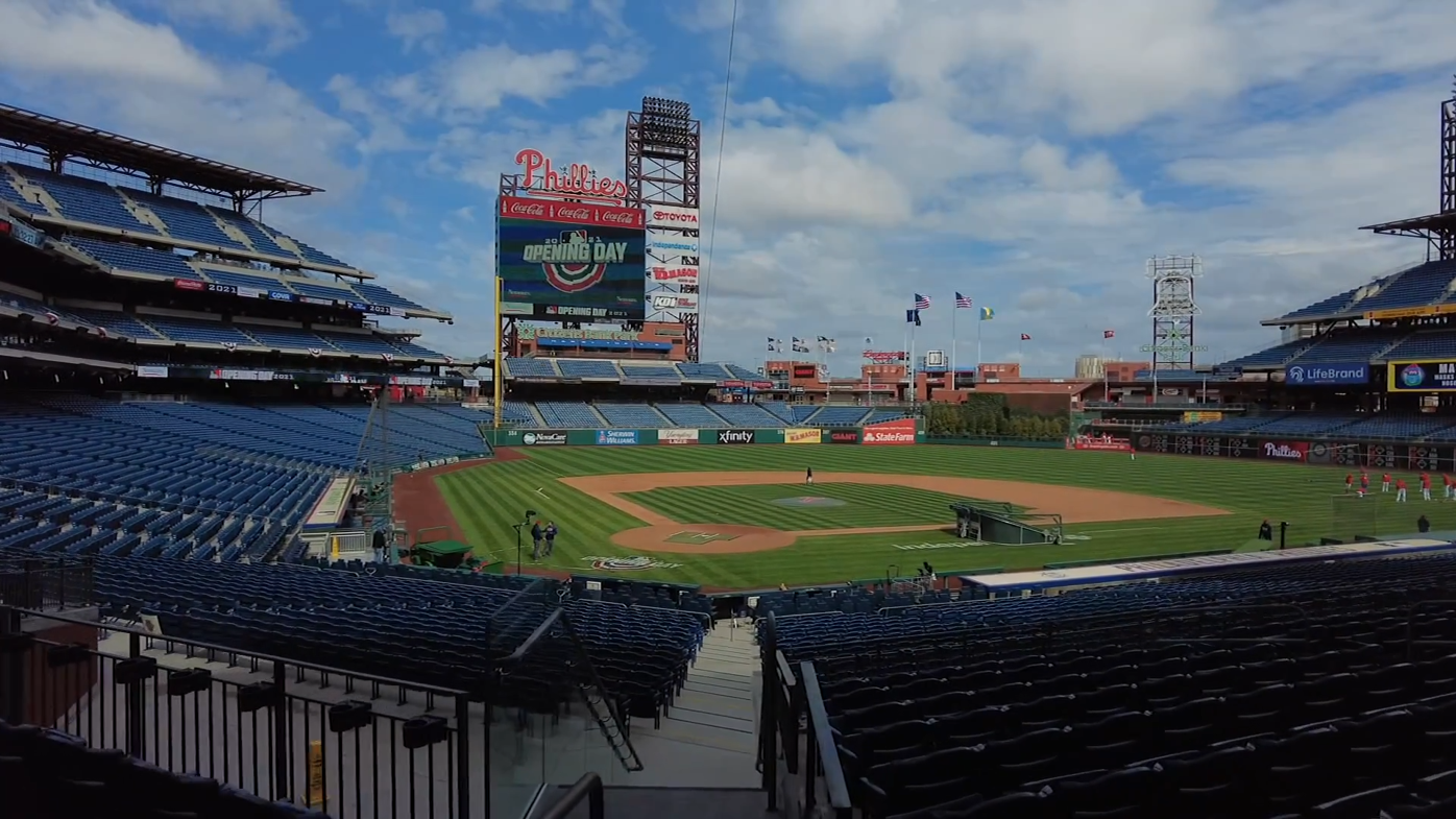 Citizens Bank Park Ink Sketch - Philadelphia Phillies - by S