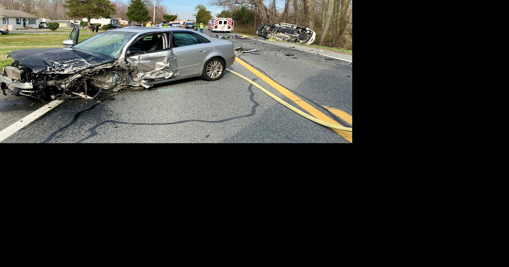 Two airlifted from scene of Townsend crash The Latest from WDEL News