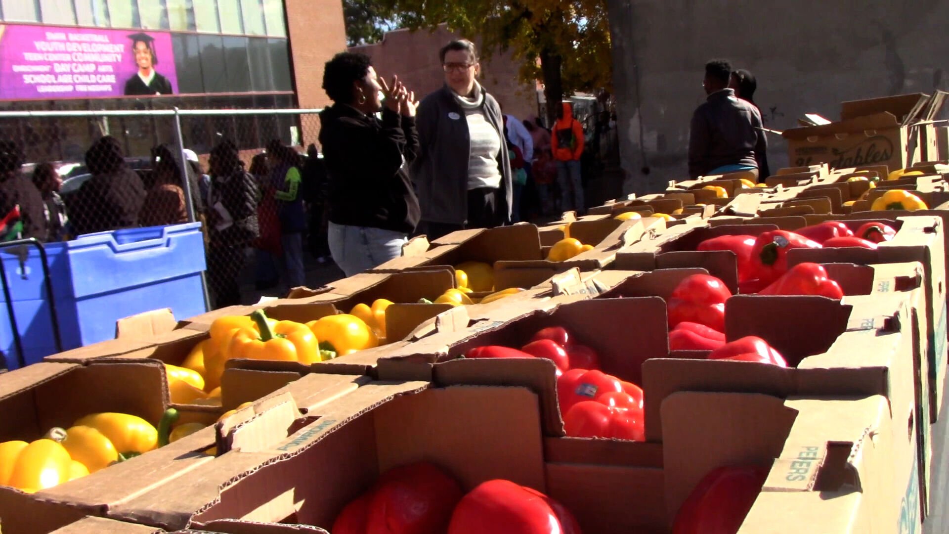 VIDEO | “I thank God for this” – food drives help fill SNAP void