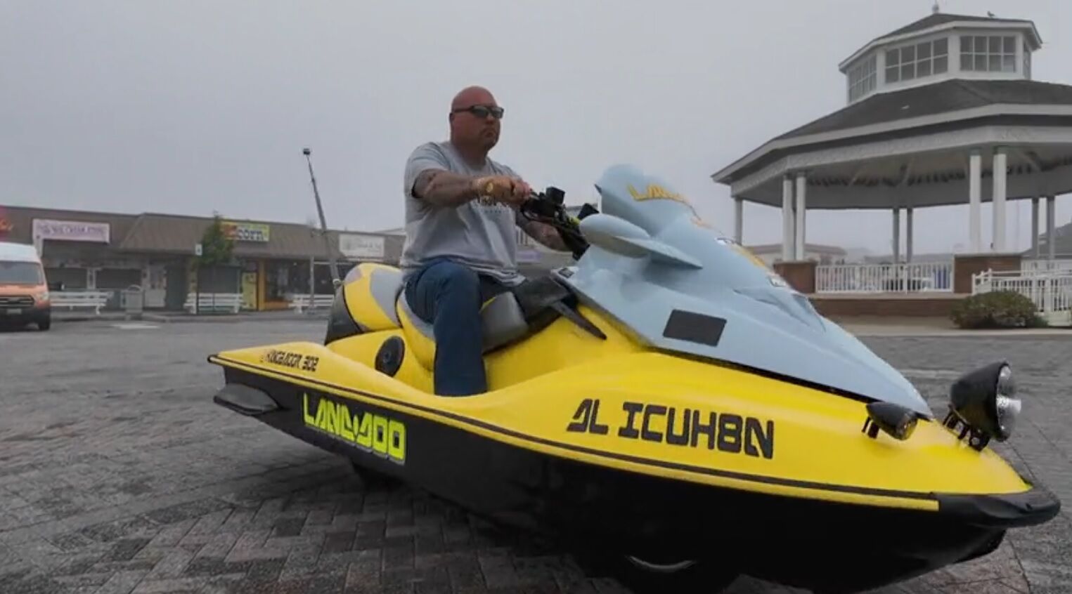 ‘Land-Doo’ | Georgetown man turns personal watercraft into street legal vehicle