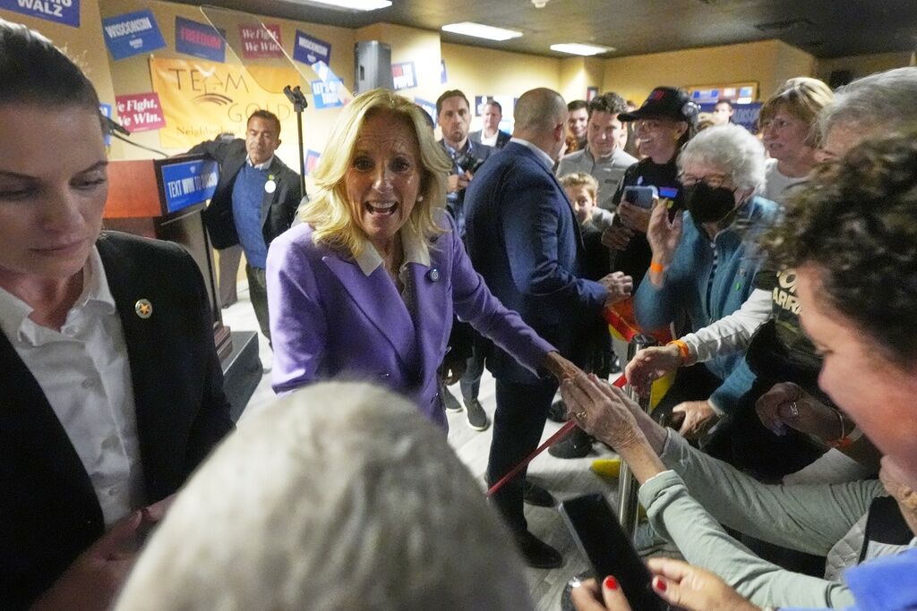 Jill Biden says she has closed the book on teaching at Northern Virginia Community College