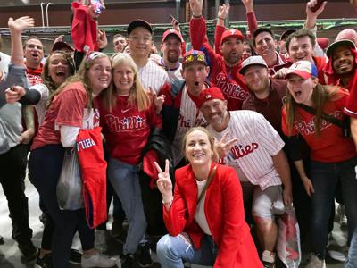 Wife of Phillies' Hoskins puts beers on her World Series tab - WHYY