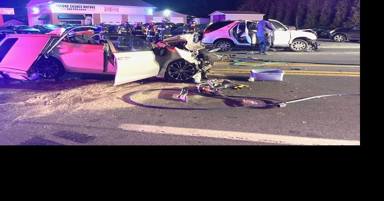 Two dead in two crashes three hours apart | The Latest from WDEL News ...