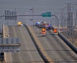 Update: Truck crash closes I-495 for 90 minutes