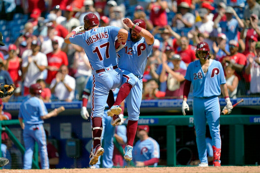 Phillies' Bryce Harper appears to take shot at Joe Girardi after Bryson  Stott walk-off home run