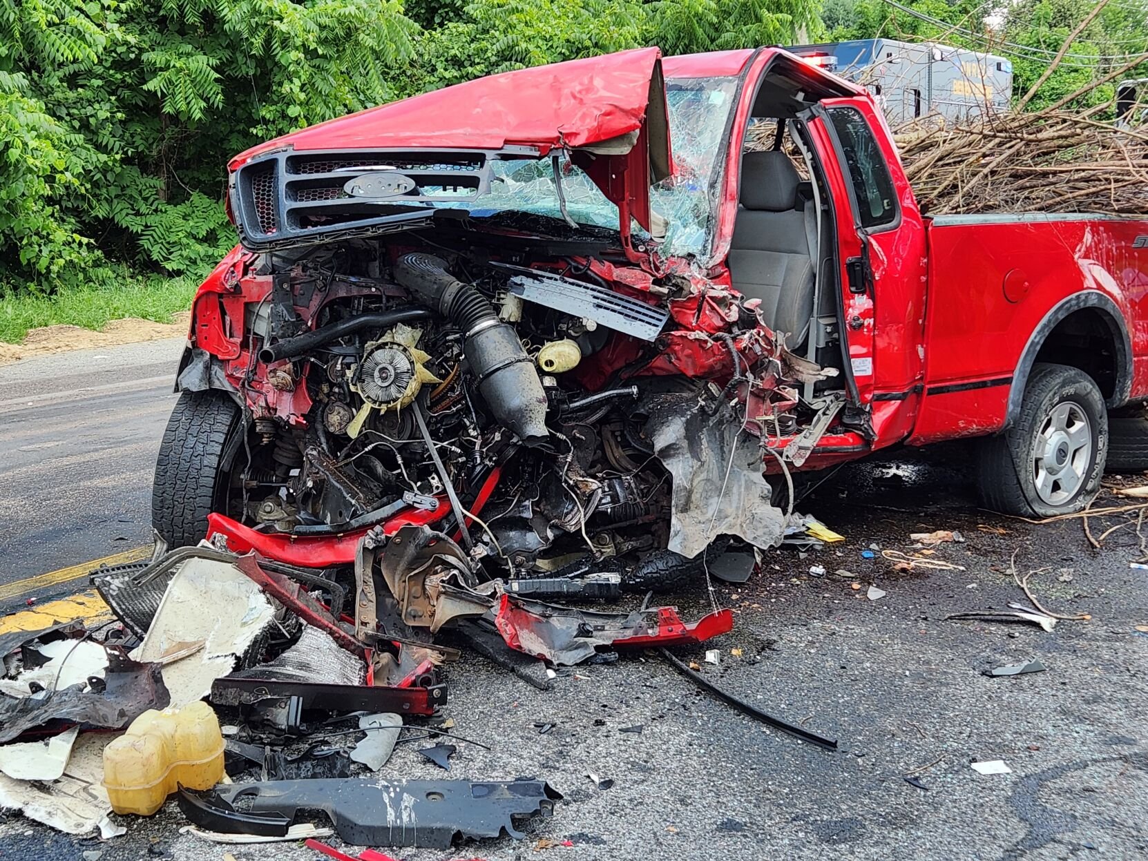 One seriously hurt in Newport Gap Pike wreck
