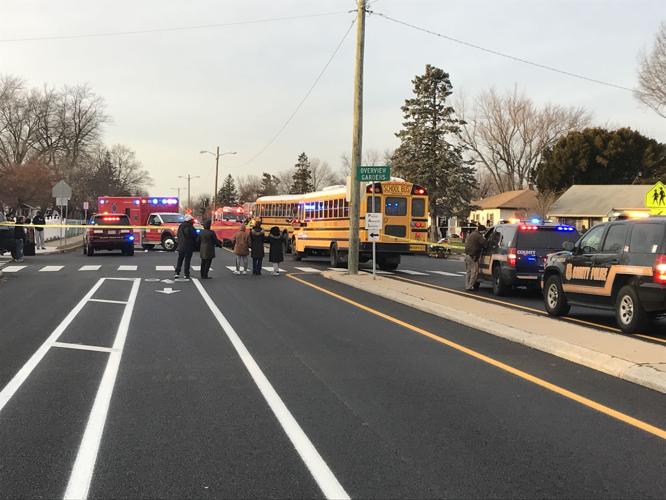 VIDEO | 1 dead, 1 seriously hurt after car collides with school bus in ...