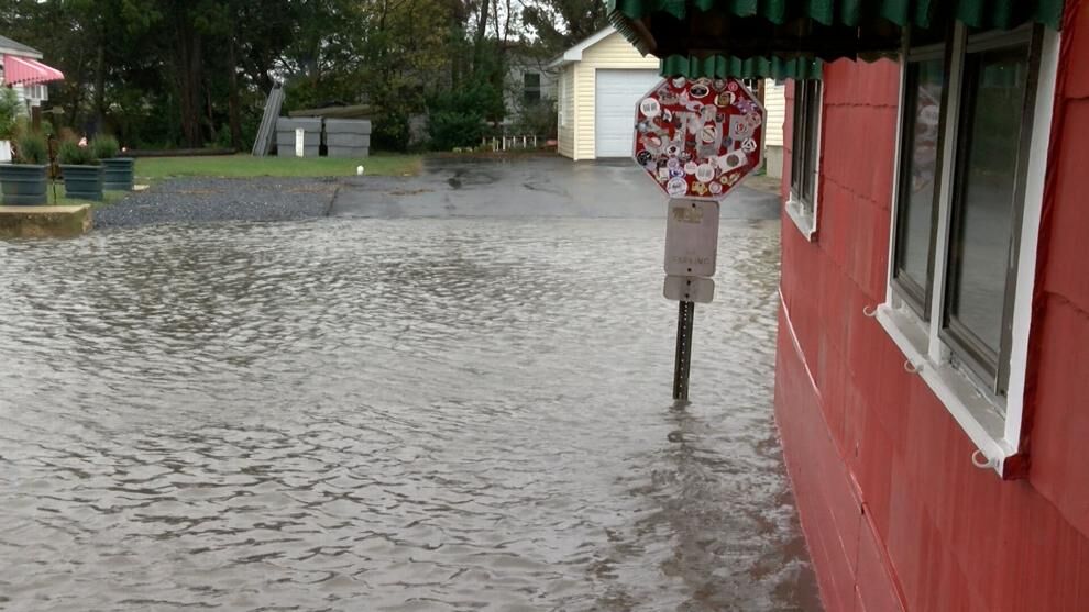 Bowers Beach takes its latest round of flooding in stride