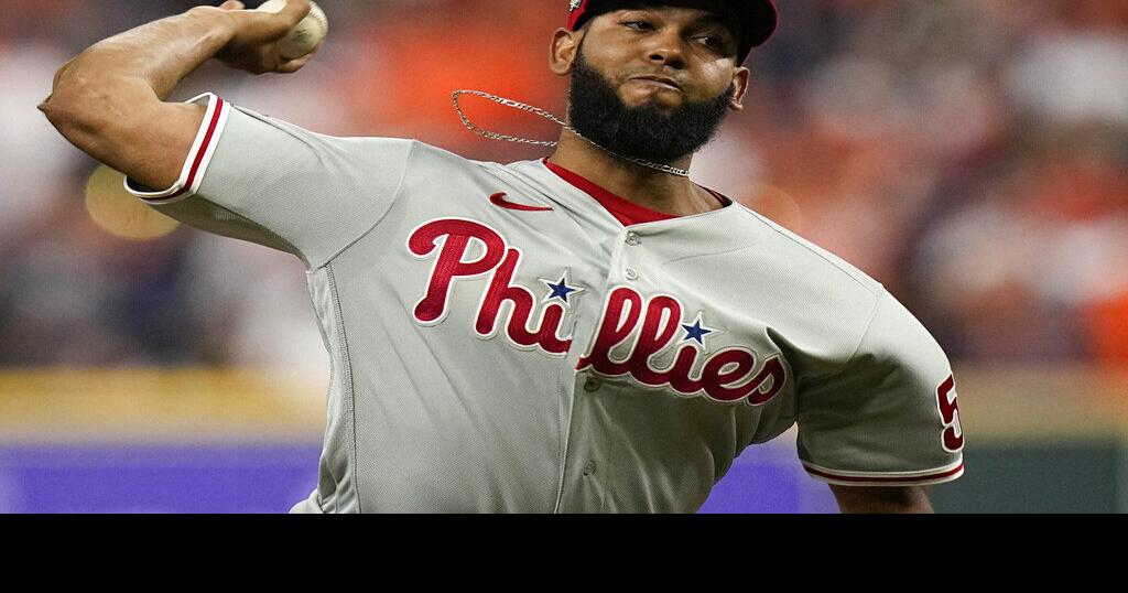 Philadelphia Phillies sign relief pitcher Seranthony Domínguez to 2-year  contract extension - 6abc Philadelphia