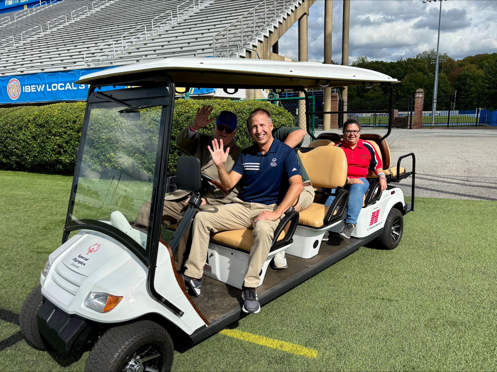 A donation on wheels makes a difference for Special Olympics, Camp Barnes