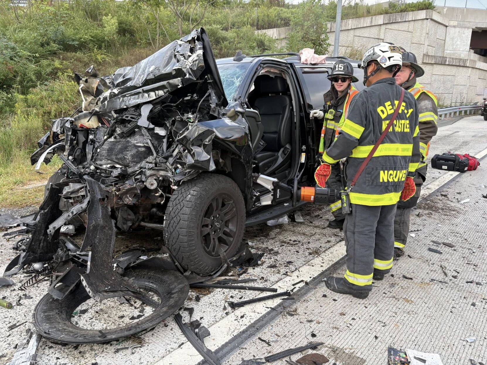 One injured in Route 301 wreck