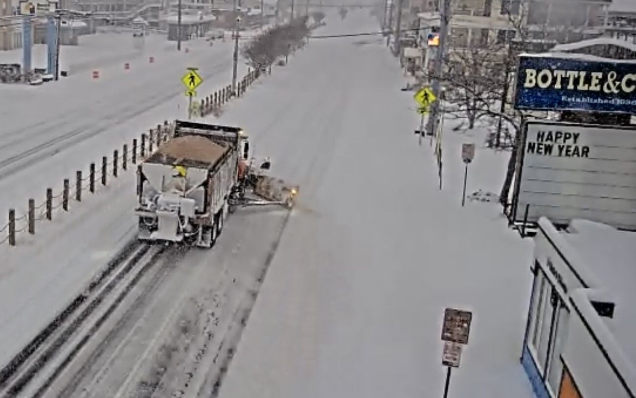 Downstate Delaware gets a dump of snow