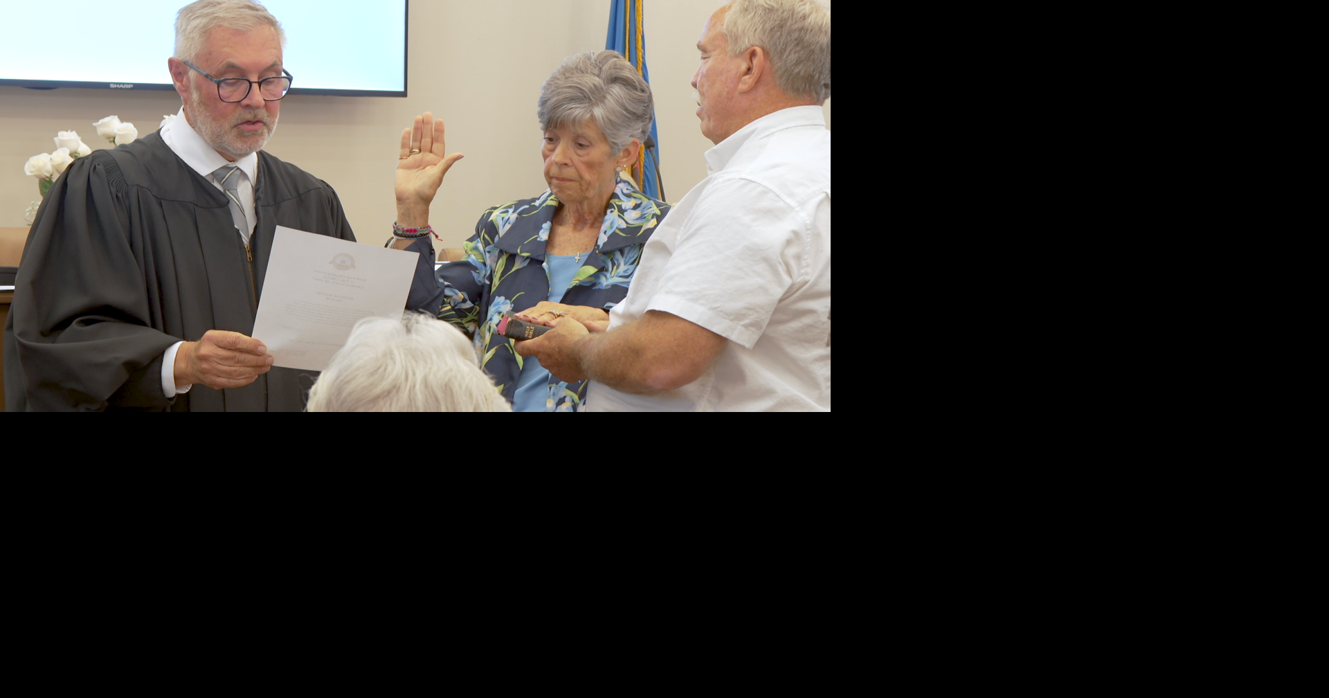 Georgetown mayor sworn in, outlines priorities and responds to ...