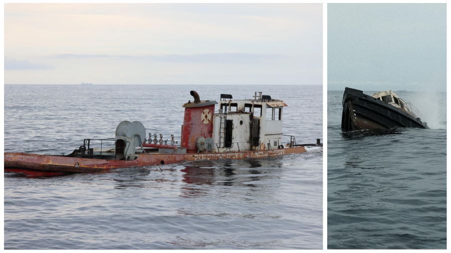 Ex-Baltimore fireboat joins growing Delaware artificial reef system