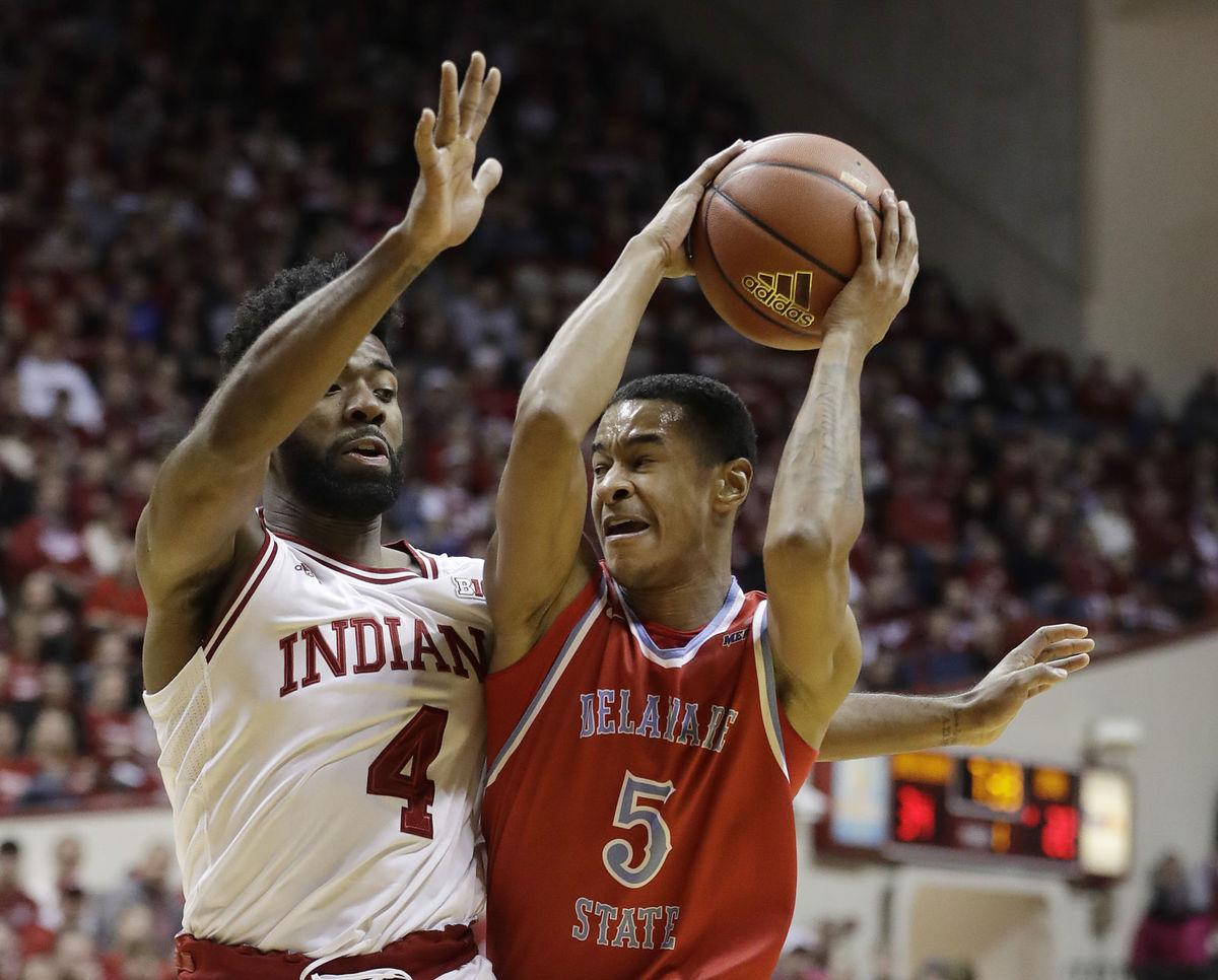 Delaware State Guard Kobe Gantz A Mccaskey Grad Compiles Impressive Stats The Latest From Wdel Sports Wdel Com