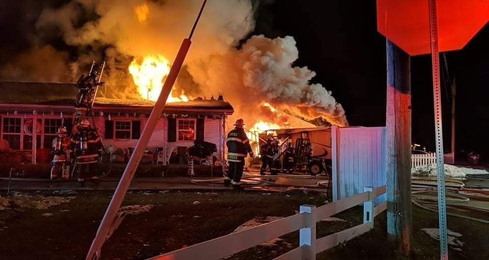 Milford fire 1