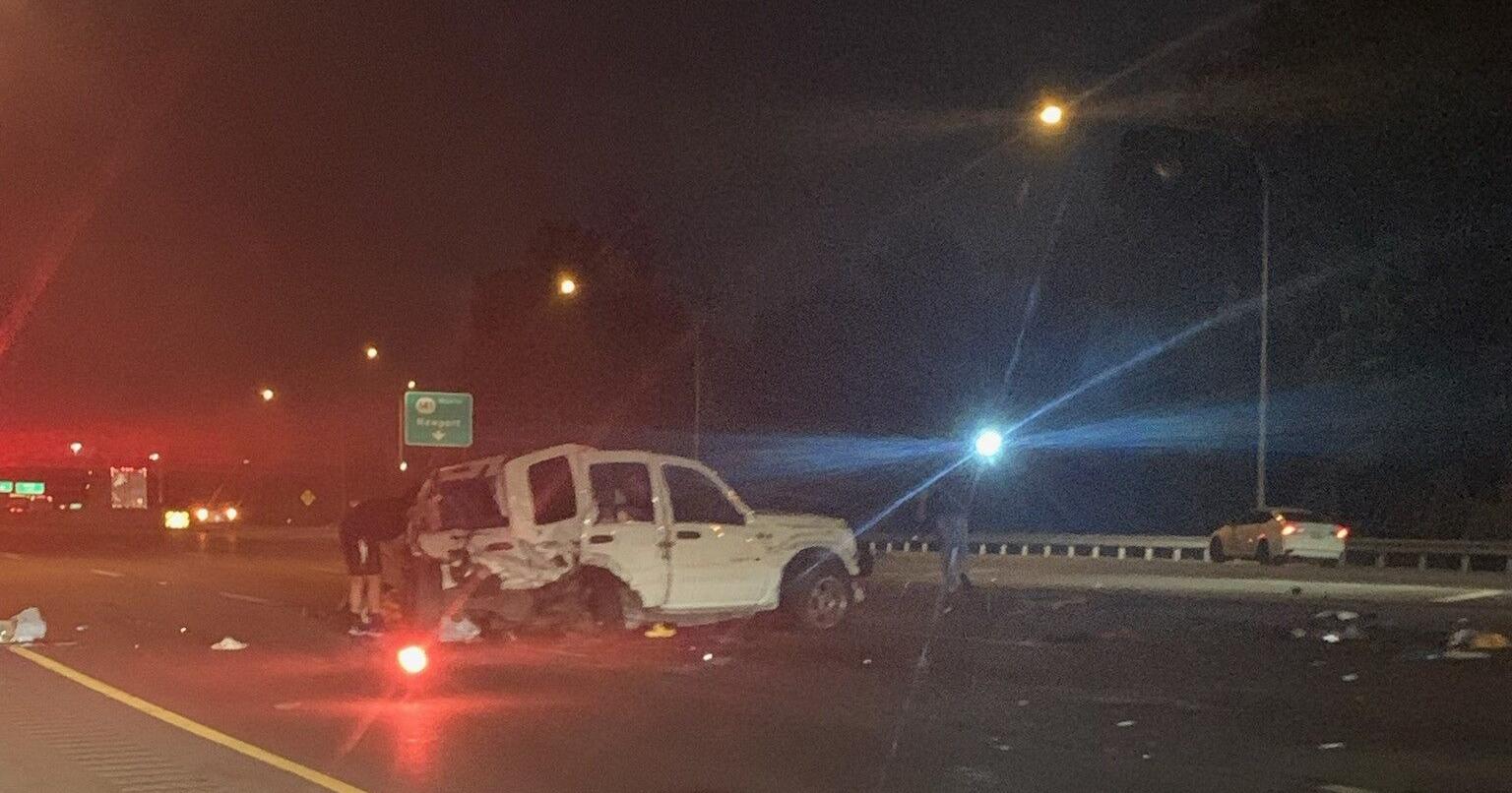 One seriously hurt in 95 crash - Vimarsana News