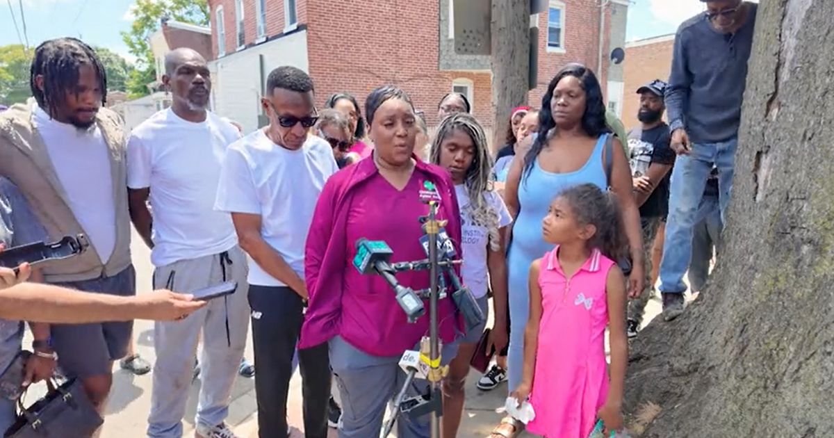 Skinner family and supporters