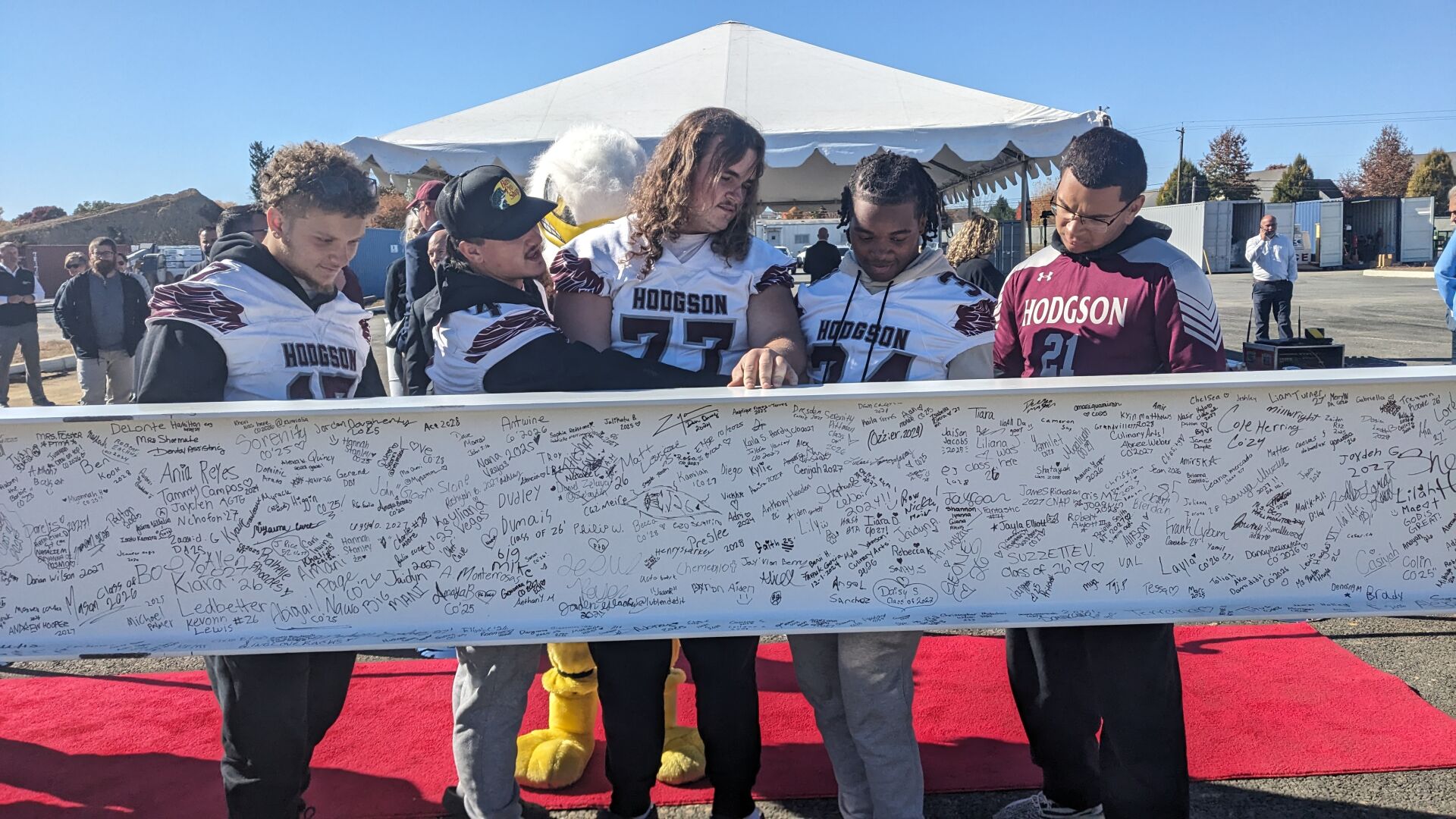 New Hodgson HS will have permanent tribute to students at old Hodgson HS