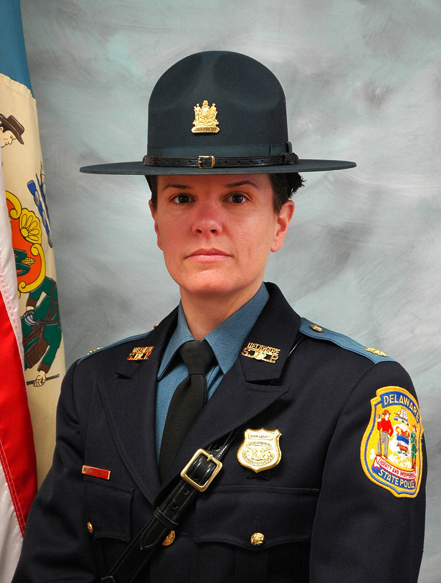 Del. State Police Superintendent Col. Melissa Zebley is retiring