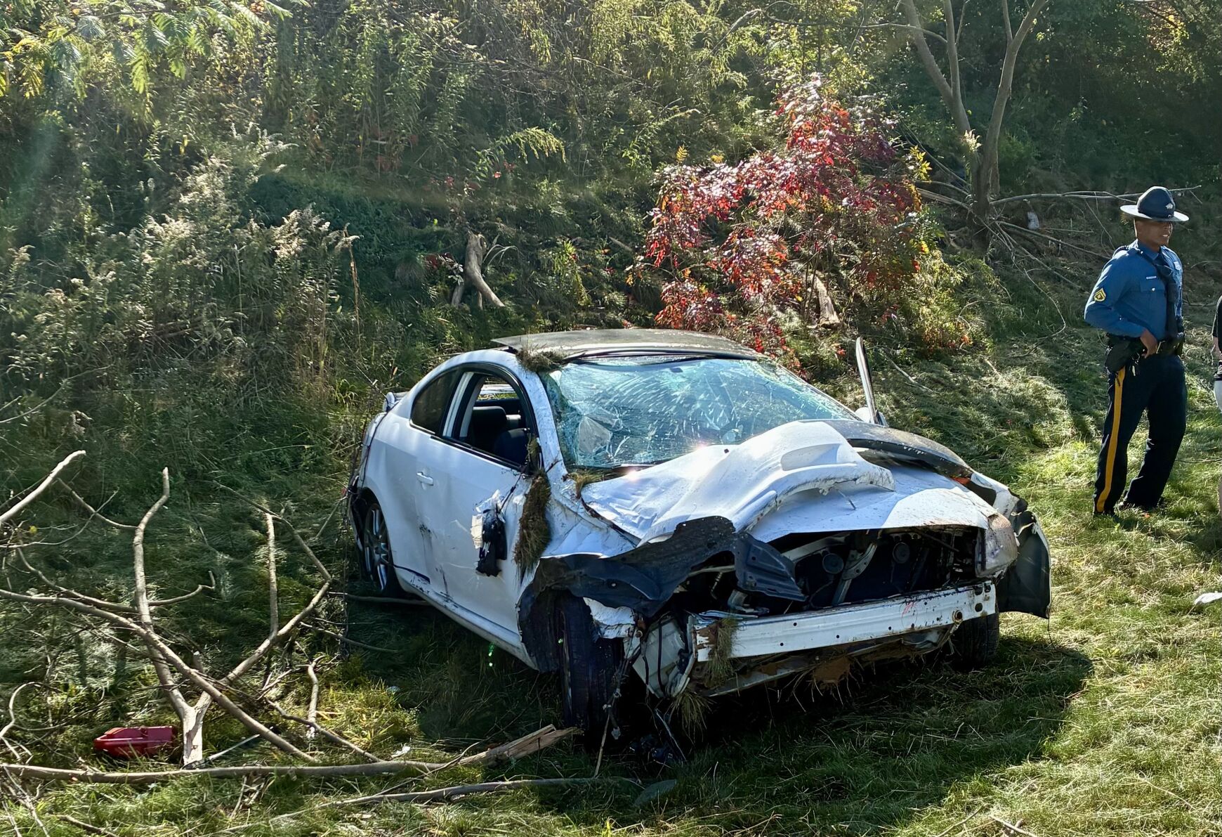 One seriously hurt in Rt. 1 rollover