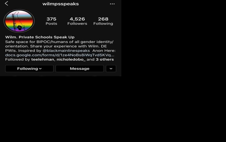 New Instagram Account Exposes Allegations Of Racism In Delaware S Private Schools The Latest From Wdel News Wdel Com