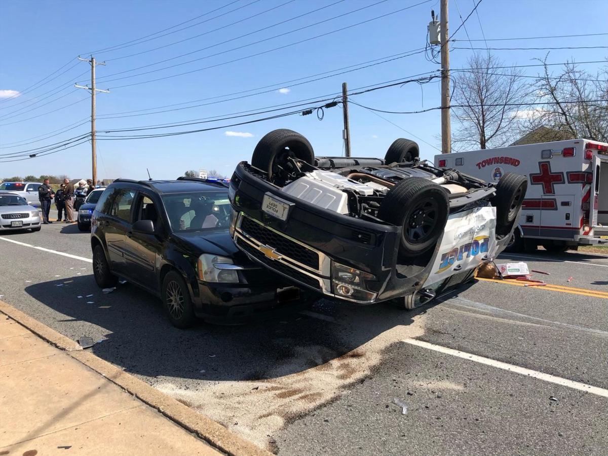 Threecar crash interrupts police response to struck pedestrian in