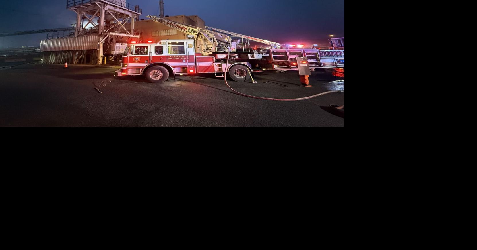 Fire and explosion at Wilmington wastewater treatment plant | The ...