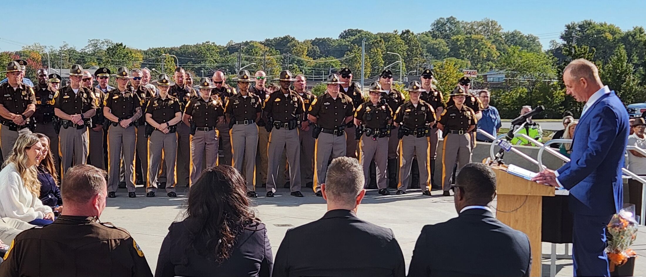 VIDEO | Colonel Joseph Bloch walkout ceremony