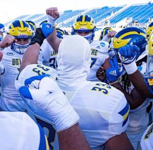 South Dakota State wins in game ended after Delaware injury