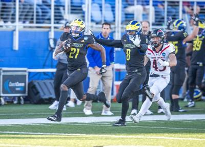 Hills Leads the Way as White Team Downs Blue 21-0 in University of Delaware  Football Spring Game - University of Delaware Athletics