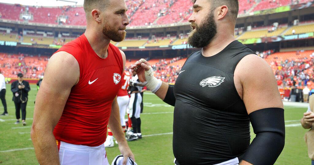 Kelce Bowl: Chiefs' Travis, Eagles' Jason the center of attention in a Super Bowl rematch - Vimarsana News