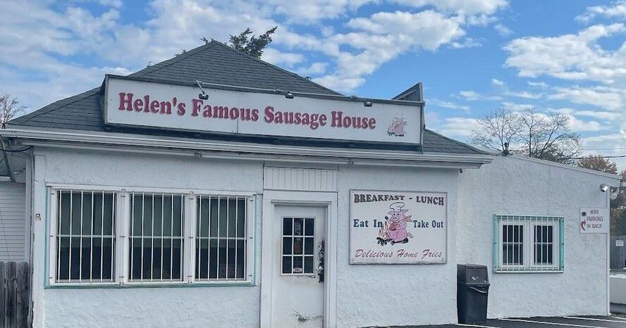 Helen's bringing breakfast to the beach