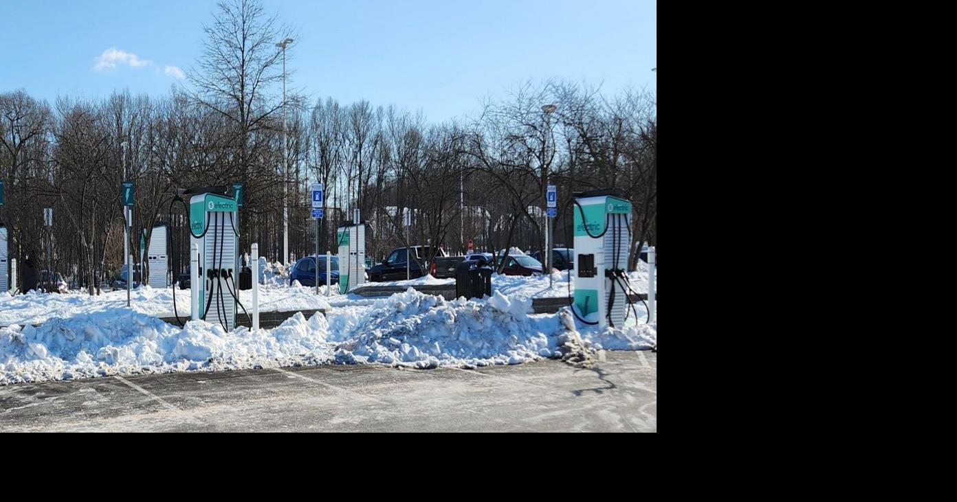 EV charging ports open at I-95 Welcome Center
