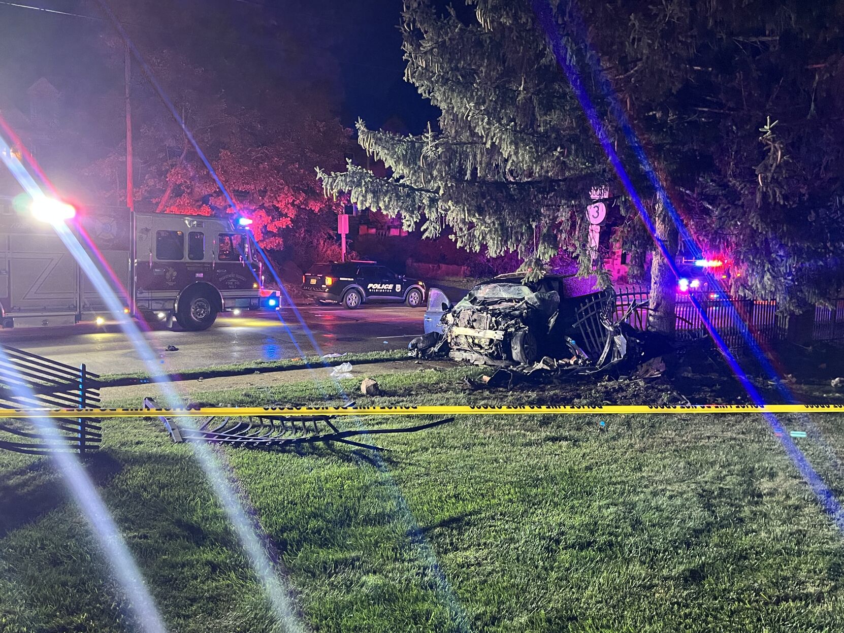 Child killed in chase related crash