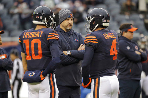 Matt Nagy reacts to Bears' win, gives updates on team injuries