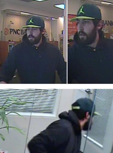 Newark Police release surveillance photos of PNC Bank robbery suspect ...