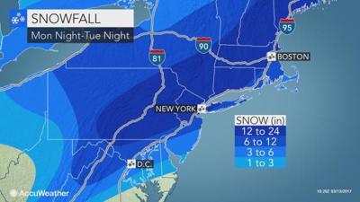 Late Winter Storm Remains On Track For Delaware Blizzard Like