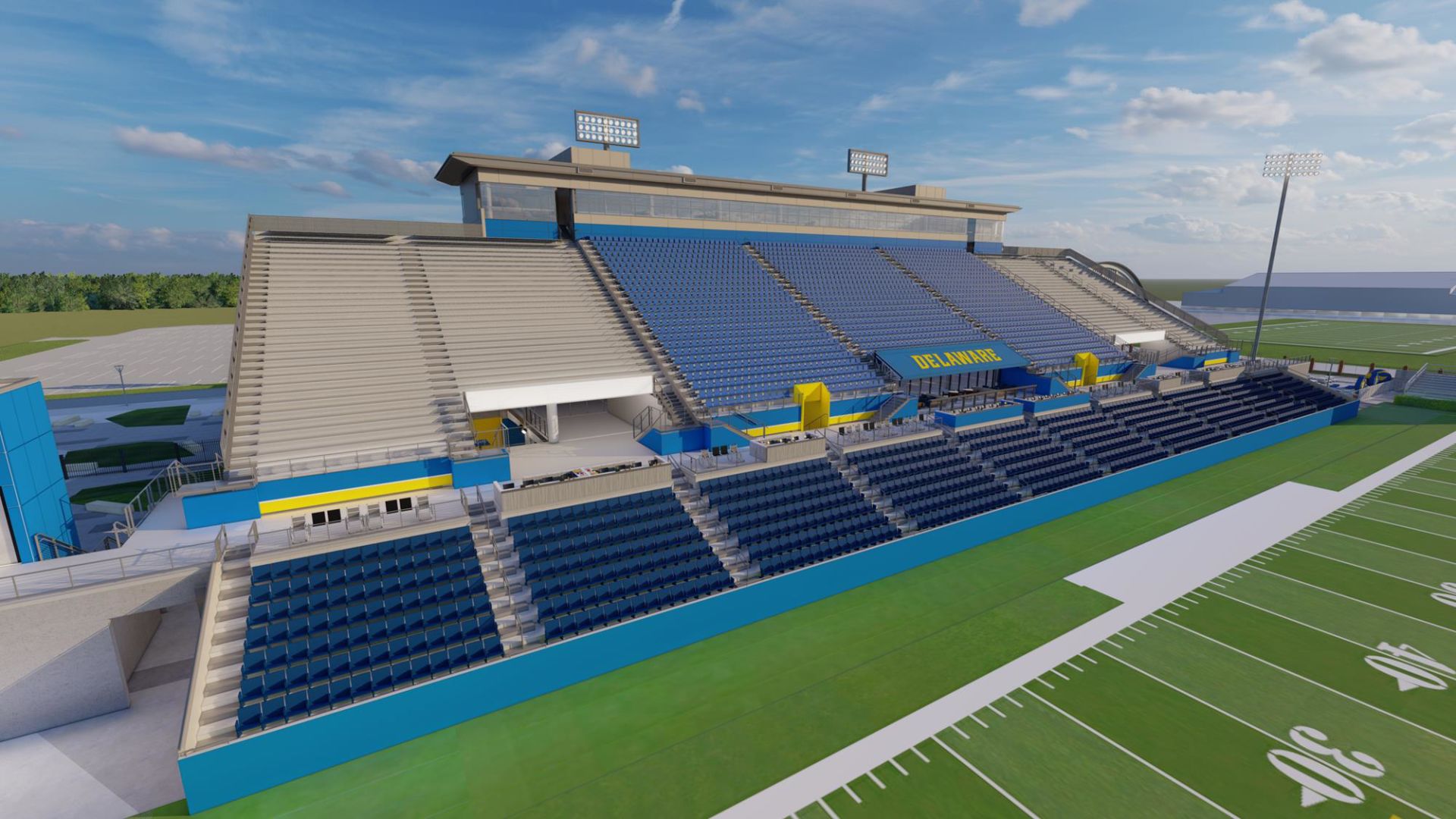 University Of Delaware Stadium Seating Chart