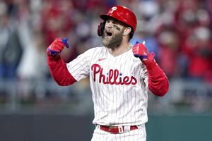 Phillies’ Harper to miss start of season after elbow surgery