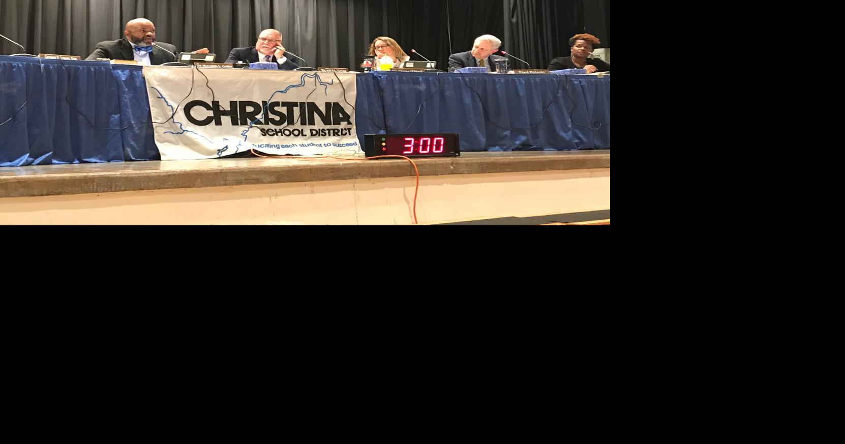 Christina School Board passes RIF plan that includes not hiring a new