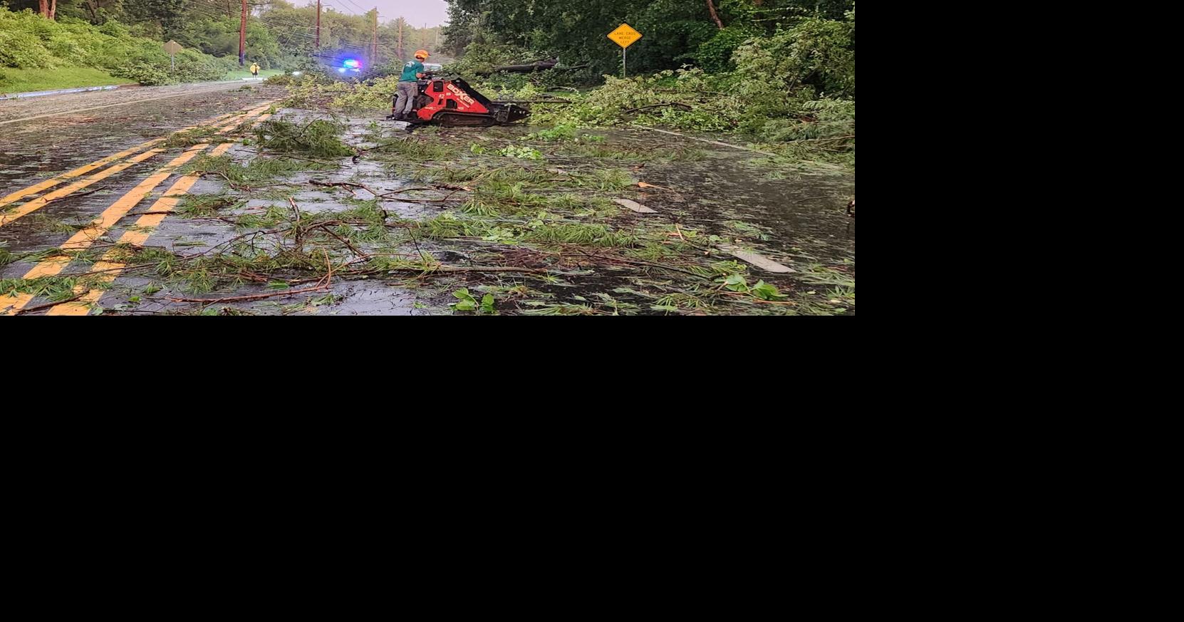 VIDEO: Cleanup begins after strong thunderstorm rolls through | The ...