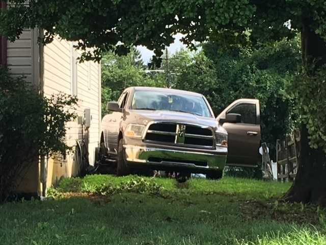 Video Wayward Pick Up Truck Hits House Sparks Evacuations The Latest From Wdel News Wdel Com