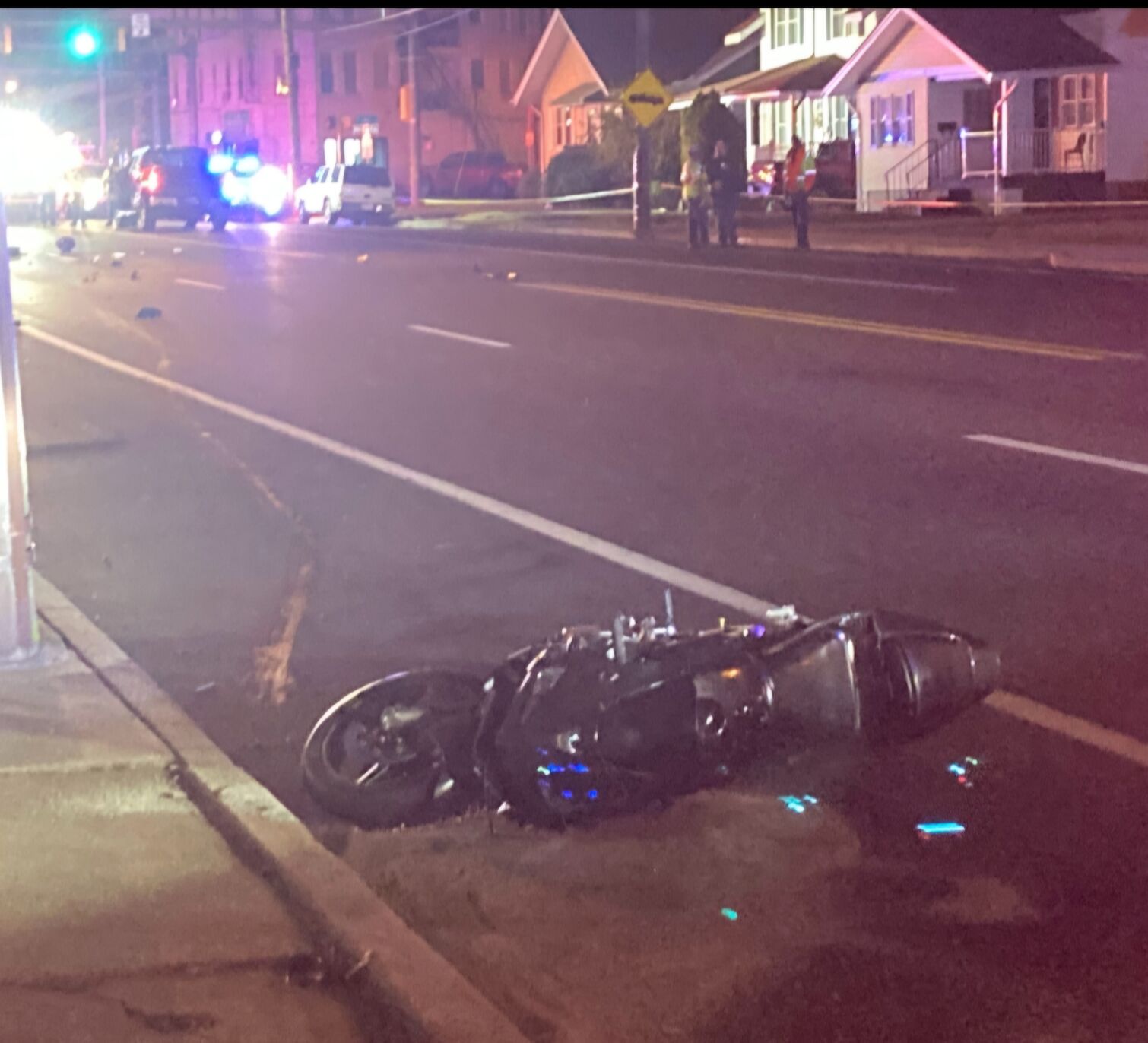 Motorcyclist dies following collision with pick-up truck