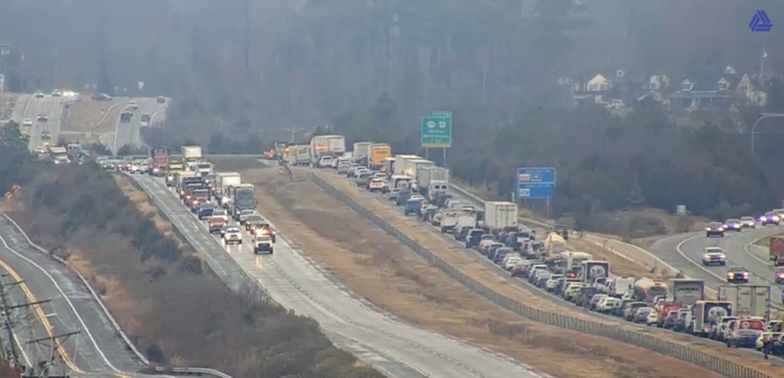 Wintry mix makes for a travel mess